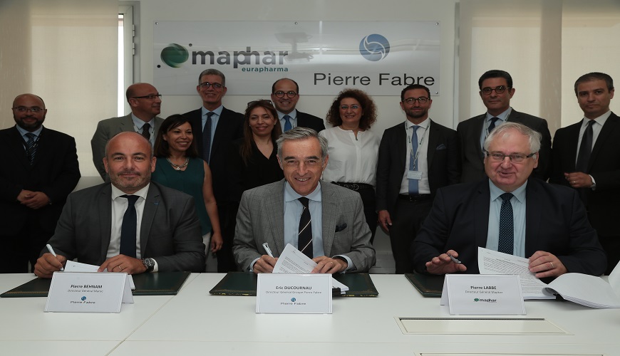 Communiqué de presse de MAPHAR et PIERRE FABRE