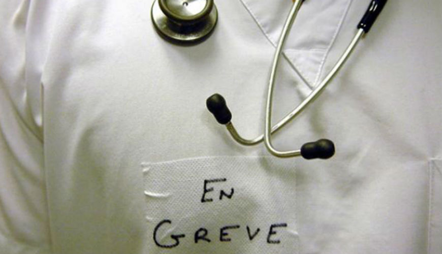 Paralysie dans le secteur de la santé: les hôpitaux publics en grève