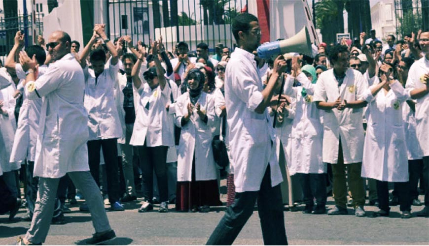 Les étudiants en médecine boycottent la rentrée universitaire.