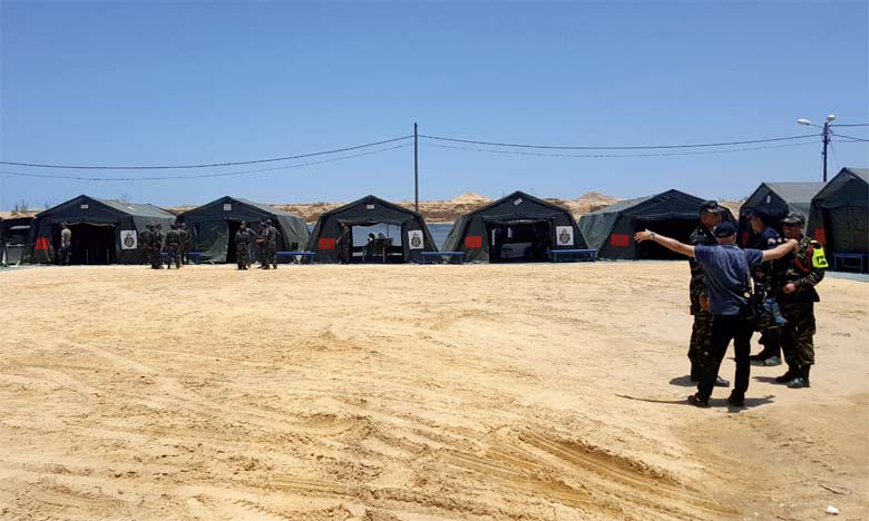 Le Maroc déploie un hôpital de campagne à Gaza
