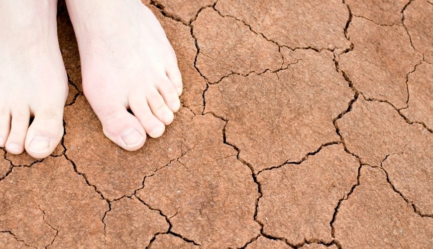 Les pieds secs