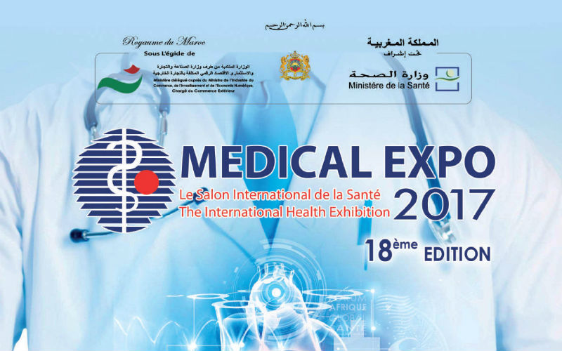 MEDICAL EXPO 2017: la 18éme édition du Salon International de la santé