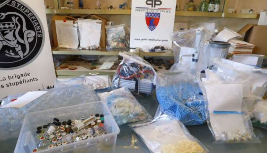 Un laboratoire clandestin en France